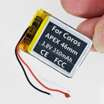 3.8V 350mAh Battery For Coros Apex 46mm Smart Watch — изображение 4