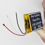 3.8V 232mAh Battery For Coros Pace Pro Smart Watch — изображение 4
