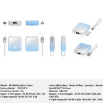 RK-065 Gradient Color Bank Portable Fast Charger for Fully compatible with various devices Spare Powerbank Battery Wholesale Welcome to consult us