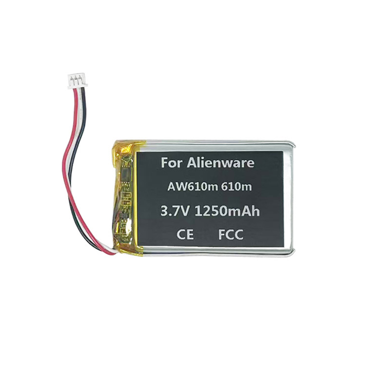 1 3.7V 1250mAh Battery For Alienware AW610m 610m Mouse - الصورة 1