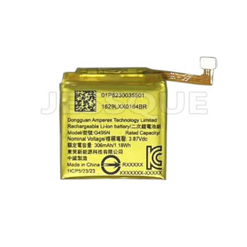 3.87V 306mAh Battery For Google G495N 422222 Pixel Watch