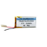 Bateria de 3,7 V e 0,24 Wh para iPod Shuffle 4, 5, 6, 7, 616-0548, A1373, 616-0150, MP3