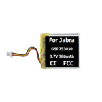 3.7V 780mAh Battery For JBL TUNE 750BTNC 760BTNC Headphone Headset