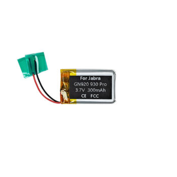 3.7V 300mAh Battery For Jabra GN920 930 Pro DECT Microphone