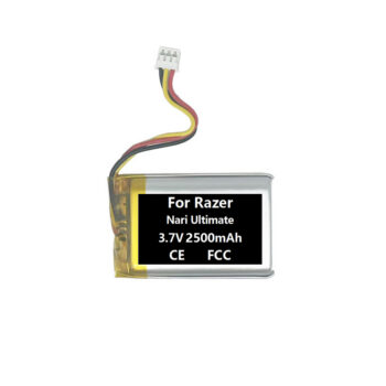 3.7V 2500mAh Battery For Razer Nari Ultimate RZ04-02670100-R RZ04-02670100-R3U1 Headset