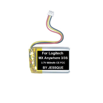 3.7V 660mAh Battery For Logitech MX Anywhere 3 533-000205Mouse