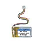 3.7V 400mAh Battery For Logitech MX Vertical 533-000211 533-000151 Mouse
