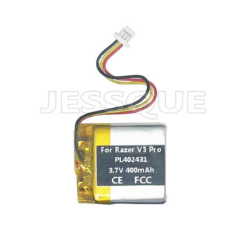 3.7V 400mAh Battery For Razer Deathadder V2 V3 Pro PL402431 Mouse