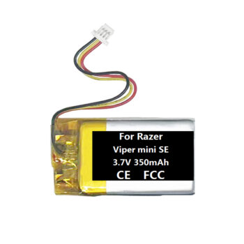 3.7V 350mAh Battery For Razer Viper mini SE RZ01-0441 Mouse