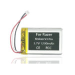 3.7V 1200mAh Battery For Razer Kraken V3 Pro Opus X RZ04 Gaming Headset