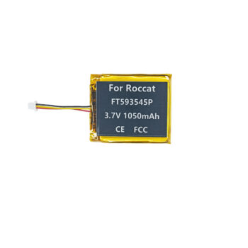 3.7V 1050mAh Battery For Roccat SYN Max Air FT593545P Headset