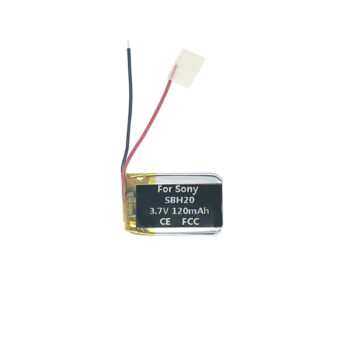3.7V 120mAh Battery For Sony SBH20 SBH-24 SBH56 Bluetooth Headphone Earphone