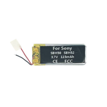 3.7V 115mAh Battery For Sony SBH50 SBH52 Bluetooth Headphone Earphone