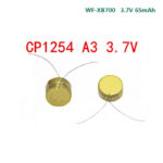 3.7V 65mAh CP1254 Battery For Sony WF-XB700 Bluetooth Earphone