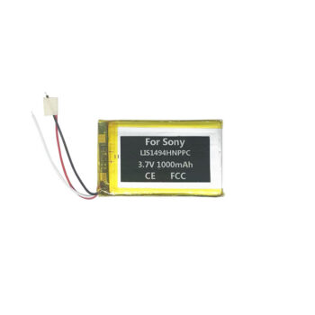 3.7V 1000mAh Battery For Sony Walkman NWZ-A15 NWZ-A16 NWZ-A17 NWZ-F885 NW-F886 NW-F887 NWZ-F800 NWZ-F805 NWZ-F806 MP4/5 Player/ MDR-HW700DS Headset US383759 NTC Hi-Res Audio MP3/4