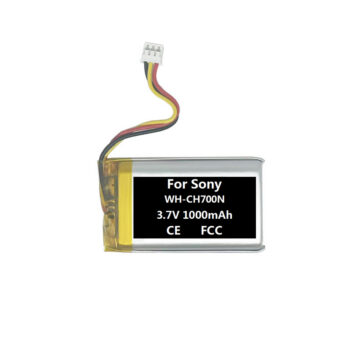 3.7V 1000mAh Battery For Sony MDR-XB950N1 SRS-WS1 SRS-X1 WH-CH700N LIS1553 SY6 A-2215-026-A Headset