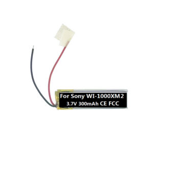 3.7V 300mAh Battery For Sony WI-C400 WI-C200 C300 C310 C400 C500 C600N WI-1000XM2 Bluetooth wireless Headset