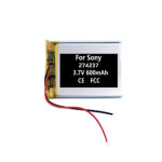 3.7V 600mAh Battery For Sony NWZ-E443 NWZ-E444 E445 NWZ-E345 NWZ-E344 MP3/4