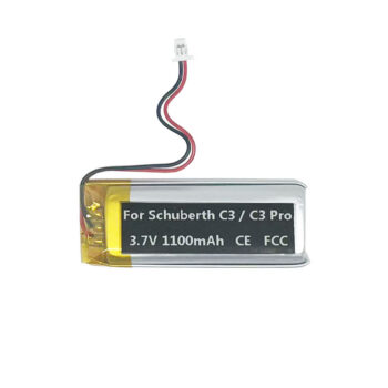 3.7V 1100mAh Battery For Schuberth C3 Motorcycle Headphone