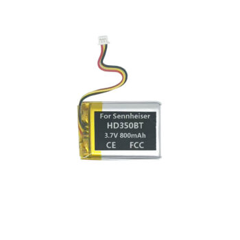 3.7V 800mAh Battery For Sennheiser HD350BT Wirless Bluetooth Headset