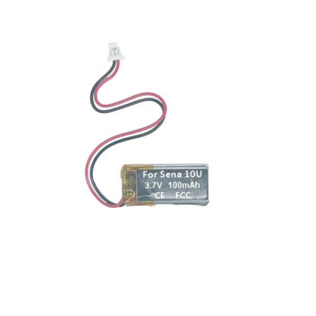 3.7V 100mAh Battery For Sena 10u Motorcycle Helmet Headset