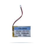 3.7V 1200mAh Battery For Sena 20s EVO Motorcycle Helmet Headset - الصورة 2