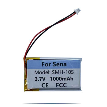 3.7V 1000mAh Battery For Sena SMH-10S SF2 SF4 SP52 SP52-C Motorcycle Helmet Headset