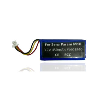 3.7V 450mAh Battery For Sena M10 Parani M10 YJ601840 Motorcycle Helmet Headset