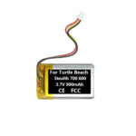 3.7V 900mAh For Turtle Beach Stealth 600 500 450 400 Gen1 FT603048P Headset — изображение 2
