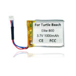3.7V 1000mAh For Turtle Beach Elite 700 800 800X Headset