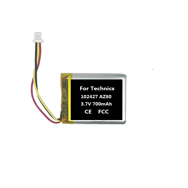 1 3.7V 700mAh For Technics AZ80 EAH-AZ80 Earbuds Earphone - Imagen 1