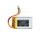 3.7V 650mAh For Technics AZ60 EAH-AZ60 Earbuds Earphone