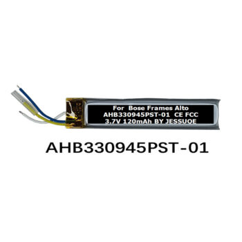 3.7V 120mAh Battery For Bose Frames Alto AHB330945PST-01 Audio Smart Sunglasses