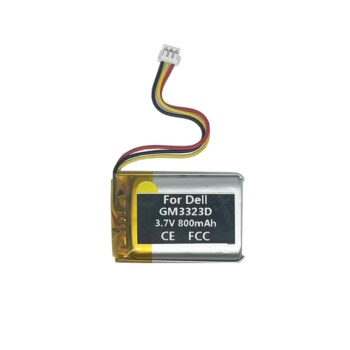 3.7V 800mAh Battery For Dell GM3323D Game Mouse