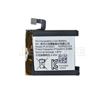 3.87V 270mAh Battery For Huami AMAZFIT GTS 4 mini A2175 A2176 PL472023 Watch