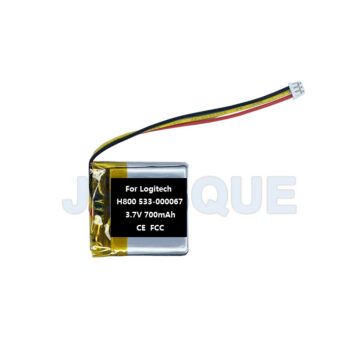 3.7V 700mAh Battery For Logitech H800 533-000067 Headset