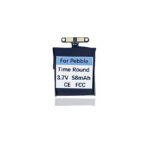 3.7V 58mAh Battery For Pebble Time Round Li-ion Cell Watch