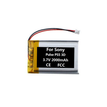 3.7V 2000mAh Battery For Sony PlayStation Pulse PS5 3D LIP1522 LP903450 Headset