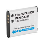 3.7V 1400mAh Battery For Sony SP70 SP70A Camera - Image 4