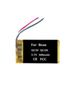 3.7V 300mAh Battery For Bose QuietComfort 20 QC20 372235 NTC Headset