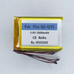 3.8V 3800mAh Battery For Fiio Q5 Q5S Headphone - Imagen 3