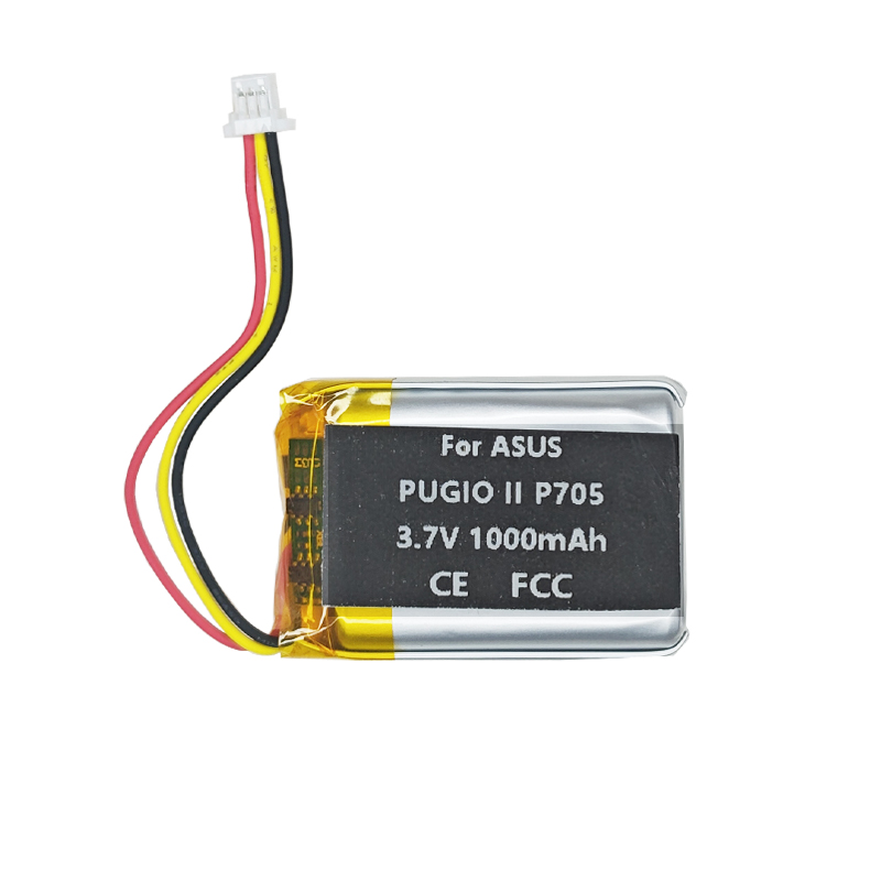 2 3.7V 1000mAh Battery For ASUS ROG PUGIO II P705 Mouse - Image 1