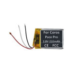 3.8V 232mAh Battery For Coros Pace Pro Smart Watch