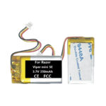 3.7V 350mAh Battery For Razer Viper mini SE RZ01-0441 Mouse - الصورة 2