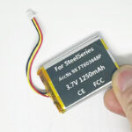 3.7V 1250mAh Battery For Sennheiser Arctis 9X 9 pro FT603448P Headset - Imagem 5
