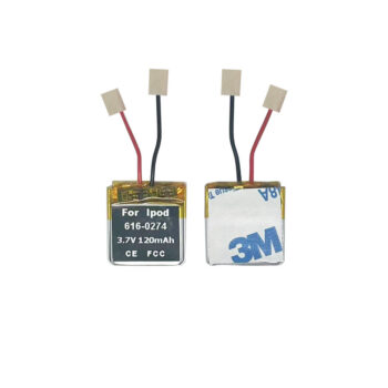 3.7V 120mAh Battery For Ipod Shuffle G2 1GB  2 Gen Generation 616-0274 616-0278 MP3