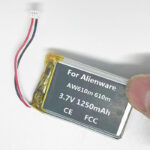 3.7V 1250mAh Battery For Alienware AW610m 610m Mouse - الصورة 3
