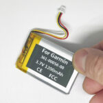 3.7V 1200mAh Battery For Garmin Nuvi 30 40 40LM 50 LM 51LMT 51LMT-S 55 55LM 55LMT DriveSmart Navigator 361-00056-00 GPS Bike Computer - Imagem 5