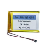 3.8V 3800mAh Battery For Fiio Q5 Q5S Headphone