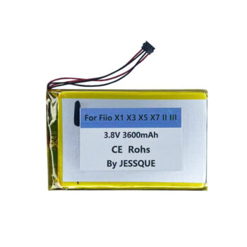 3.8V 3600mAh Battery For Fiio X1 X3 X5 X7 II III Headphone